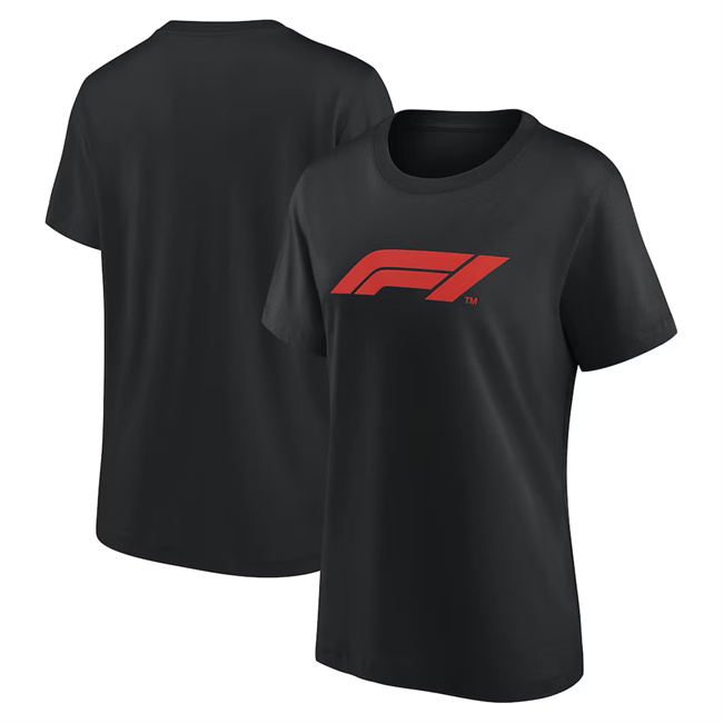 Women's Formula 1 Essentials Logo Graphic Black T-Shirt